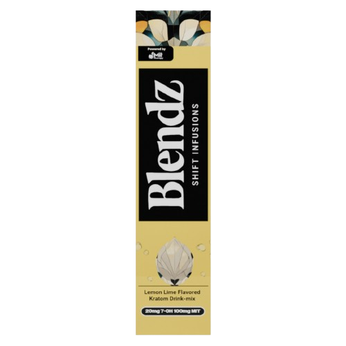 *Blendz Powder Drink Mix-Yellow Lemon 100mit/20 7OH