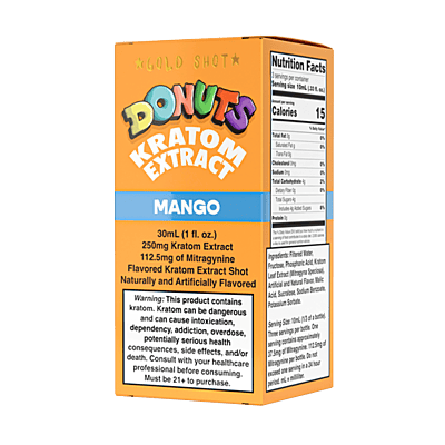 donuts kratom mango flavor