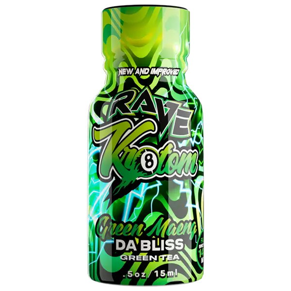 *Rave Green Maeng Da Bliss Extract Shot (Green Tea)*