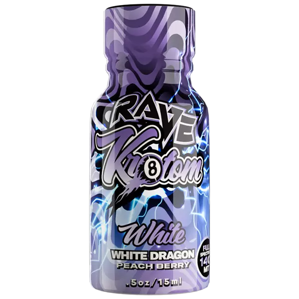 *Rave White Dragon Extract Shot (Peach Berry)*