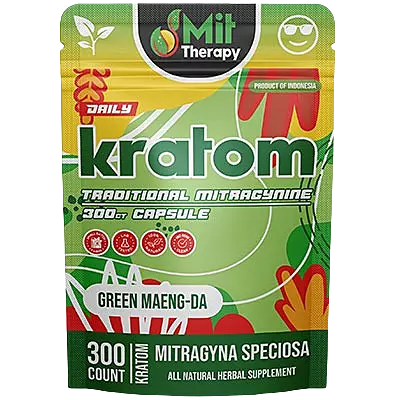 *MIT Therapy Traditional Green Maeng Da-300ct*