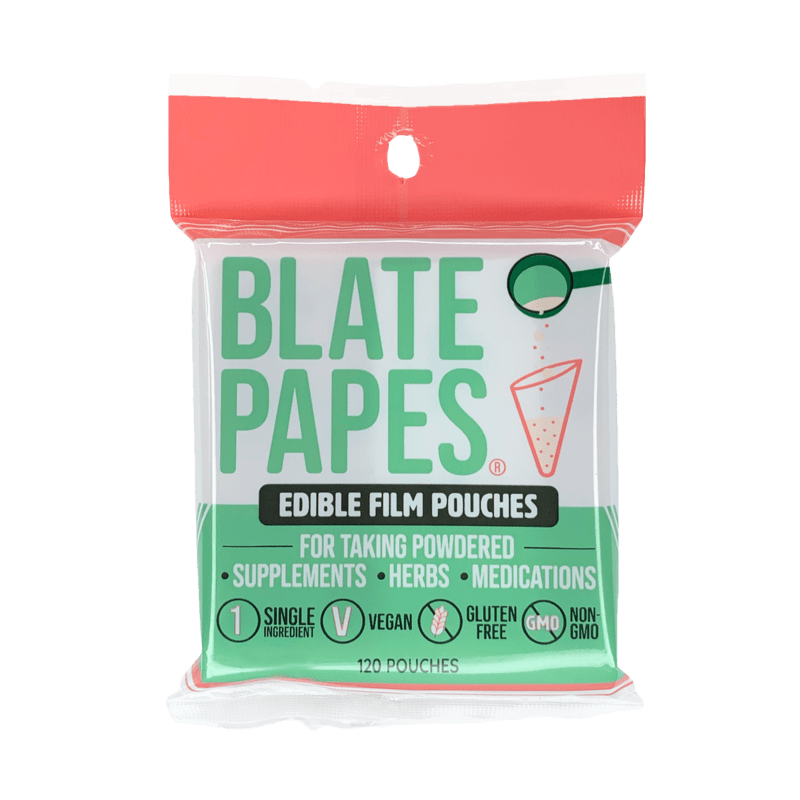 Blate Papes - Edible Film Pouches - 120ct