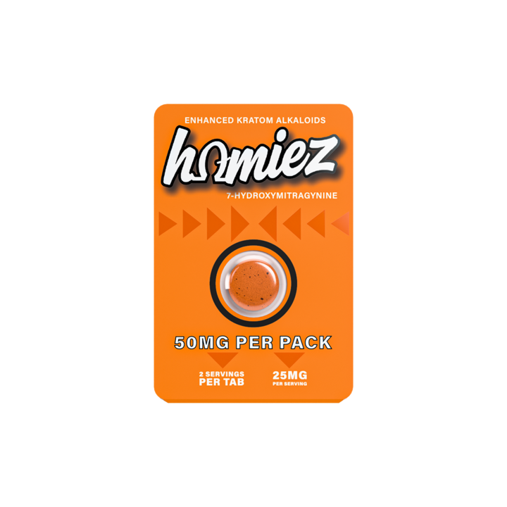 Homiez 7OH 50mg Orange Tablet (Single)
