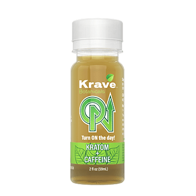 Krave Botanicals Kratom + Caffeine Extract Shot