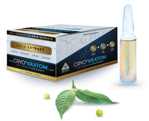 Cryo Kratom Gold Extract Shot