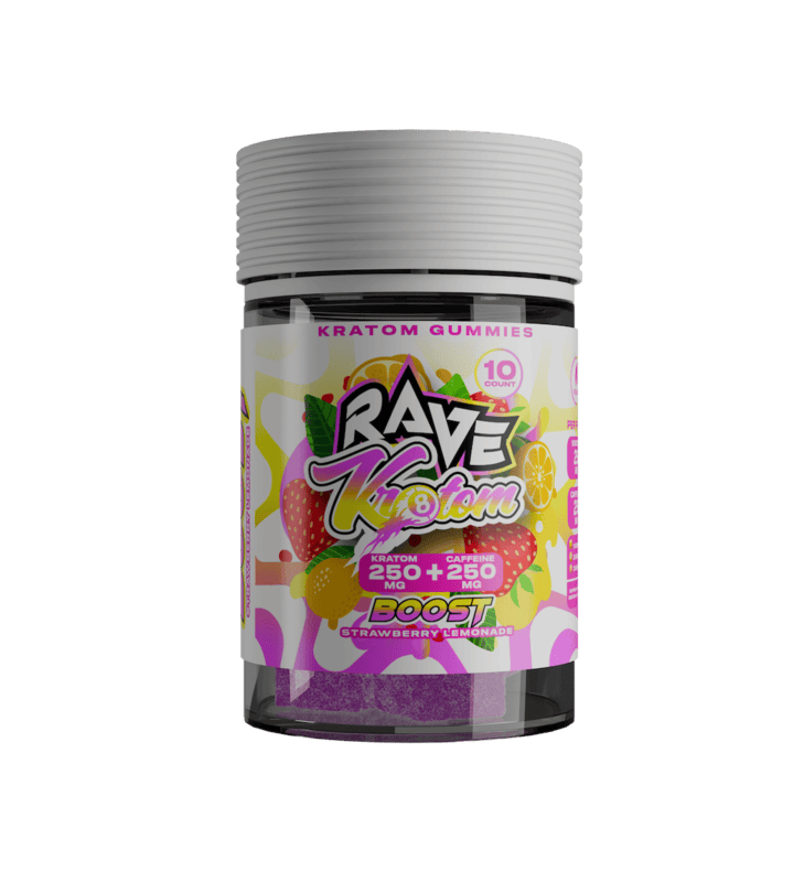 Rave Gummies Boost (Strawberry Lemonade)